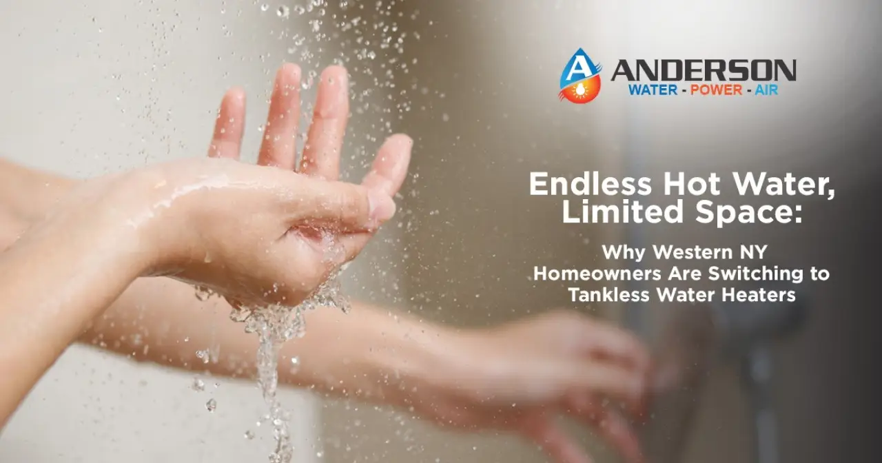 Endless Hot Water, Limited Space: Why Western NY Homeowners Are Switching to Tankless Water Heaters