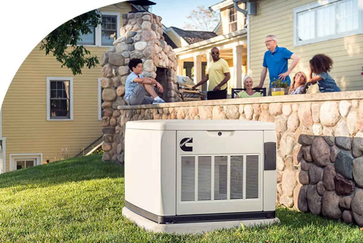 Standby generator installation in Rochester NY