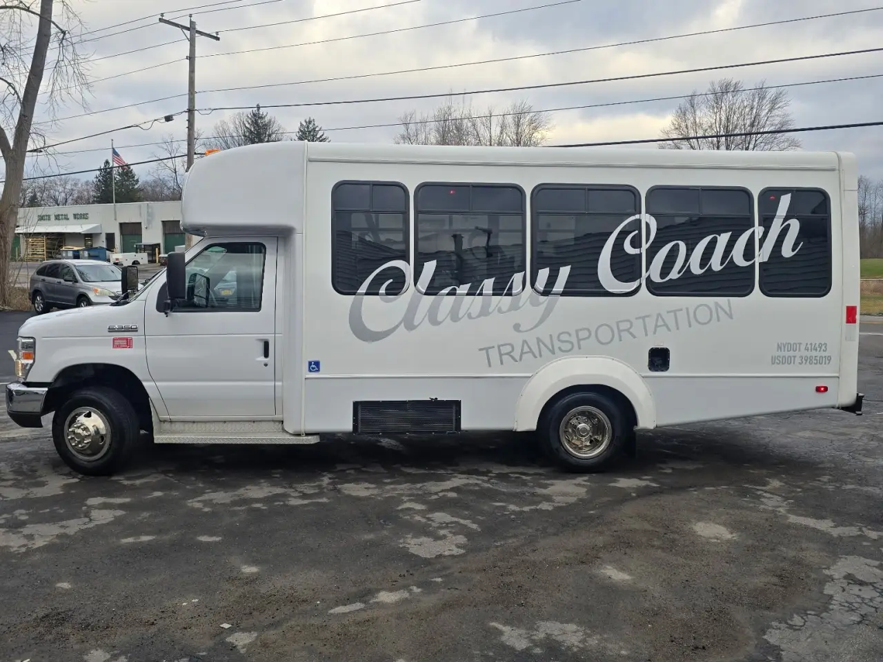 ADA-compliant bus wheelchair access