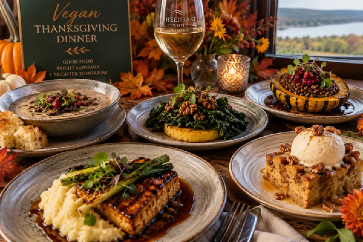 A Vegan Thanksgiving at Sheldrake