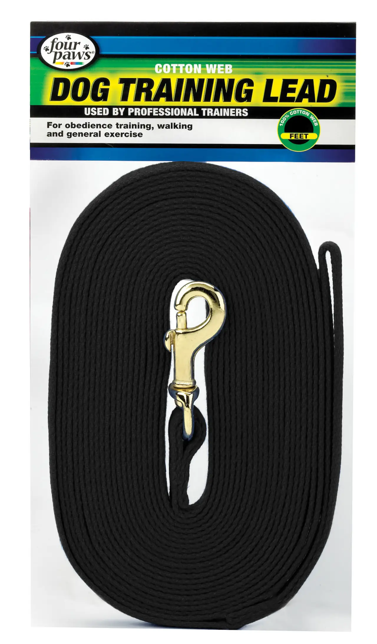FP 20' Cotton Web Lead Blk