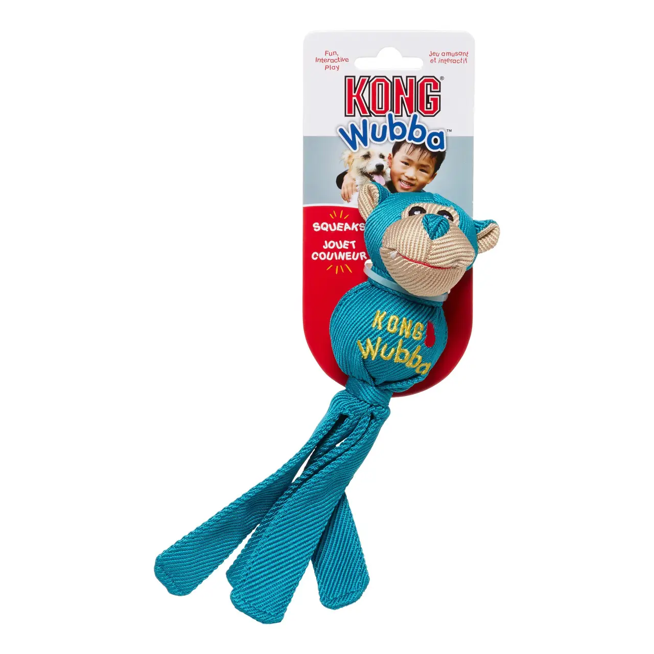Kong Wubba Ballistic Friend Sm
