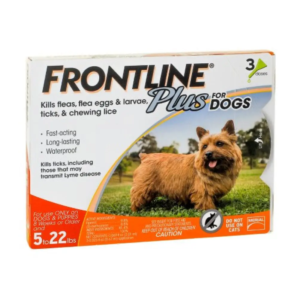 Frontline Plus 8 wks to 22 3 M