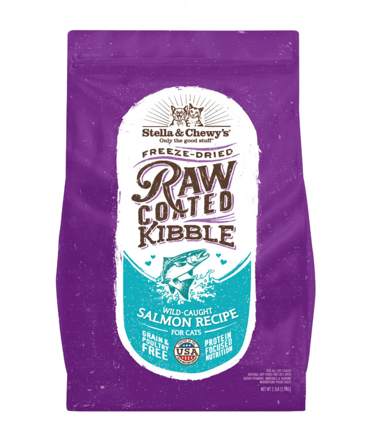 S&C C Raw Coat Salmon 2.5lb
