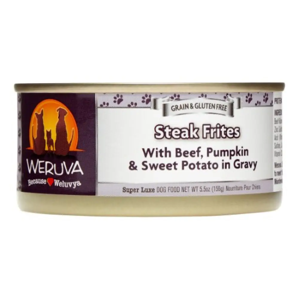 Weruva D Steak Frites 5.5oz