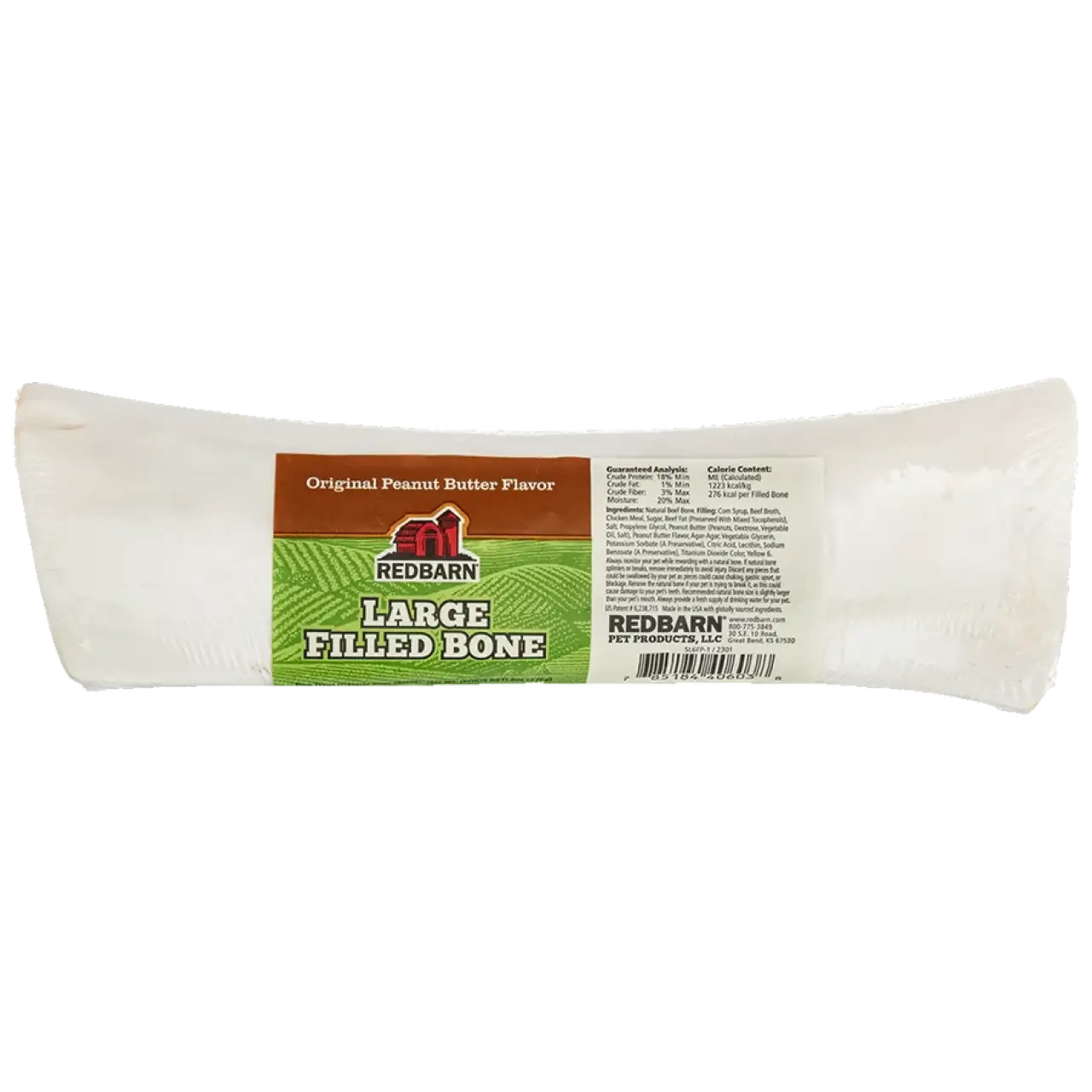 Red Barn Lg Fill Bone PB & J