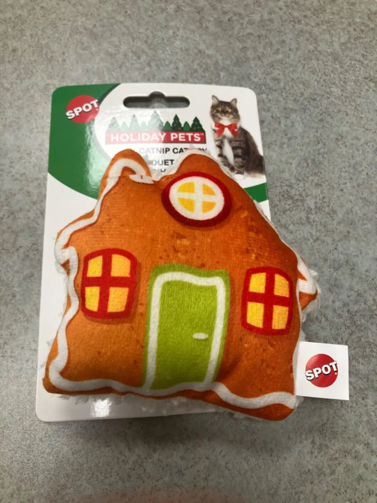 Eth Holiday Cat GingerbreadToy