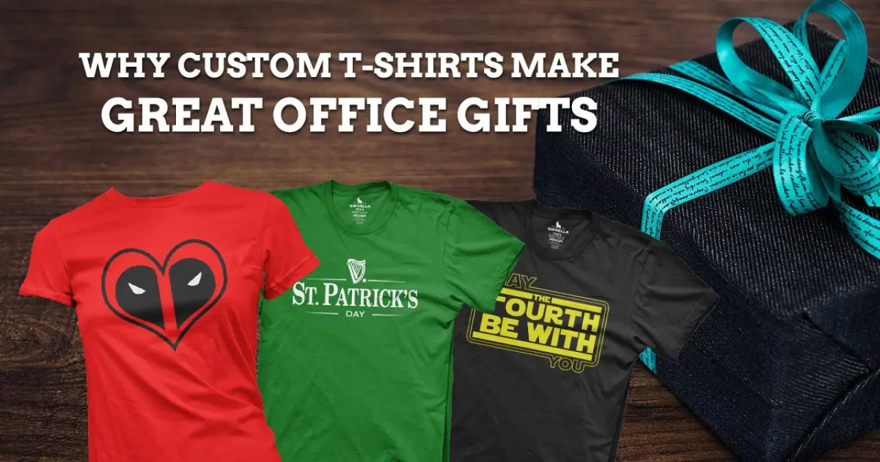 Why Custom T-Shirts Make Great Office Gifts