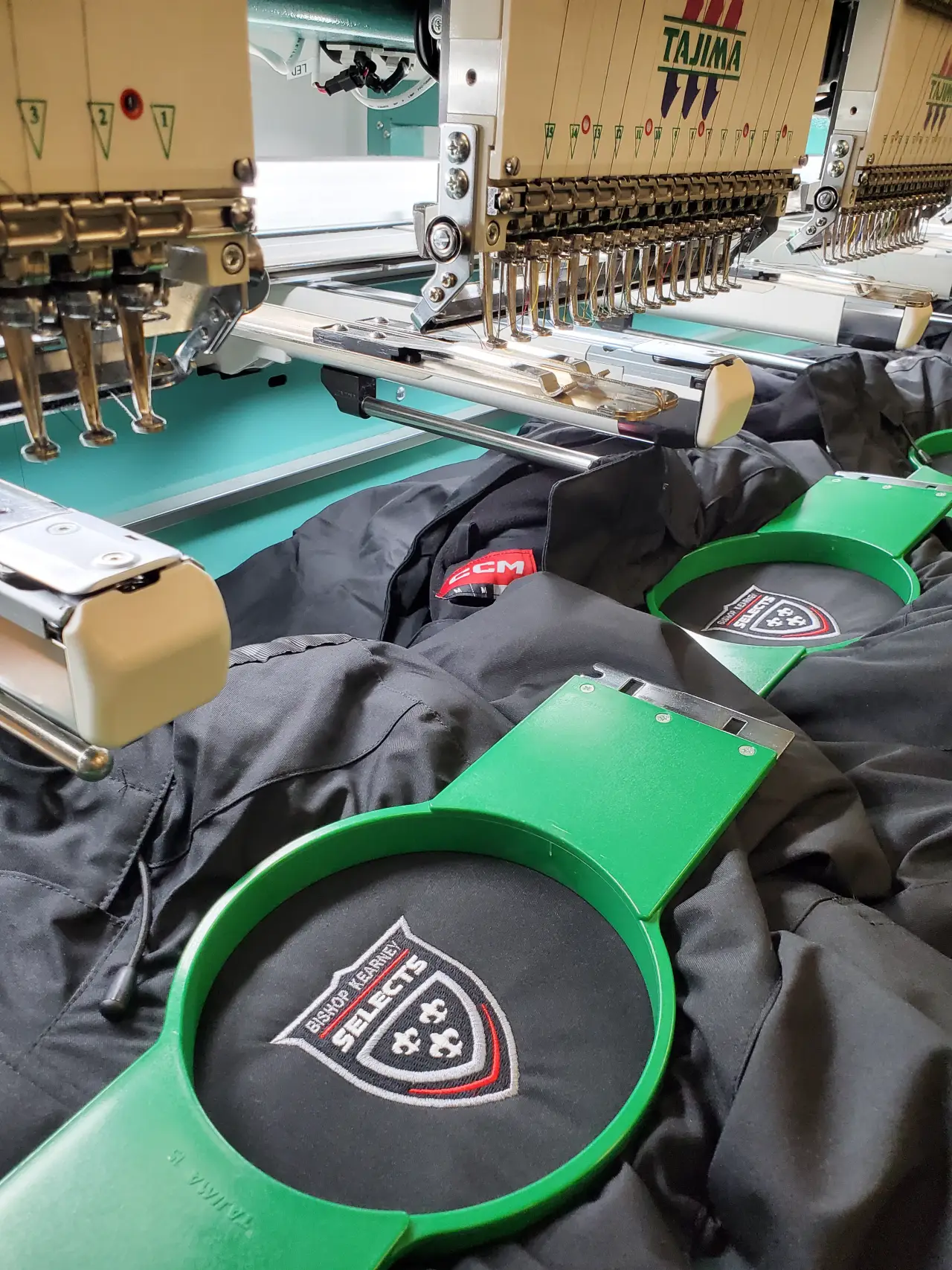 Custom embroidered corporate apparel