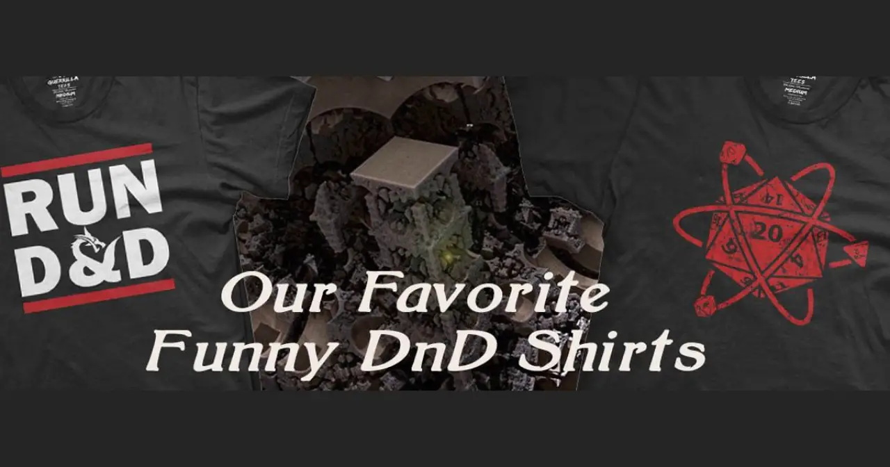 Some of Our Favorite Funny D&D T-Shirts