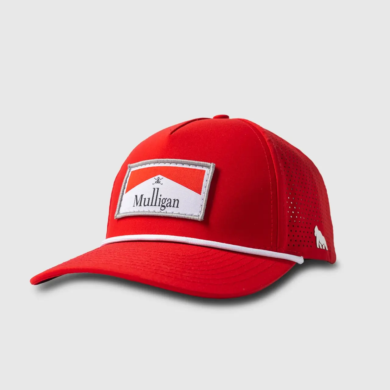 Woven patch hats