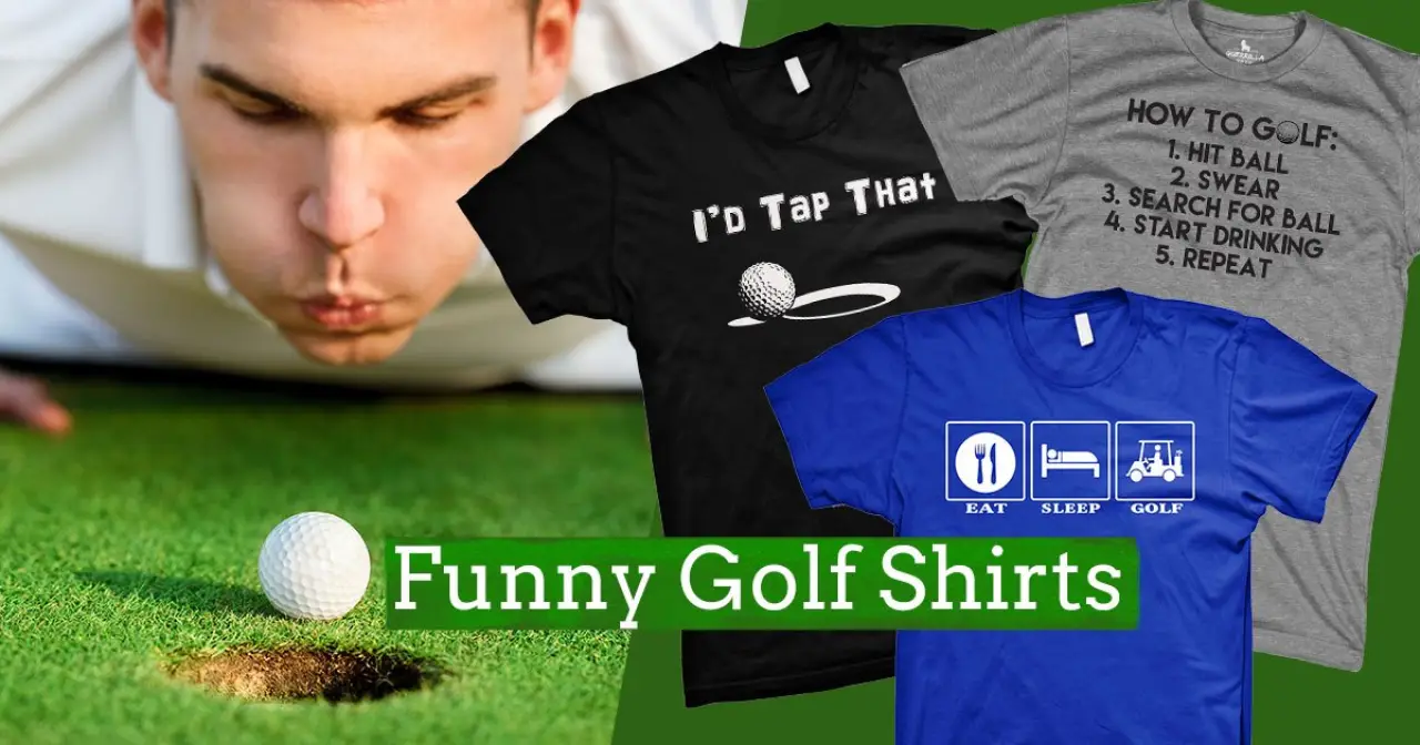 Our Most Popular Funny Golf T-shirts
