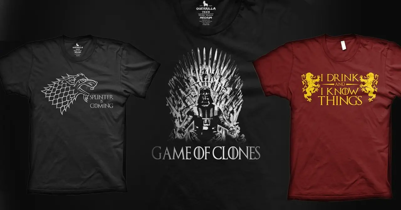 Our Newest Game of Thrones Graphic Tee Shirts