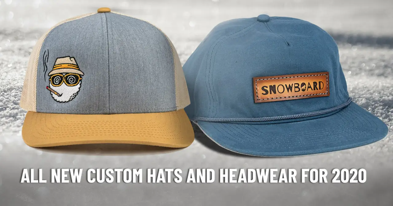 All New Custom Hats and Headwear for 2020