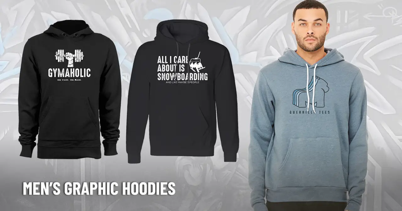 Men’s Graphic Hoodies for Cool Weather Stylin