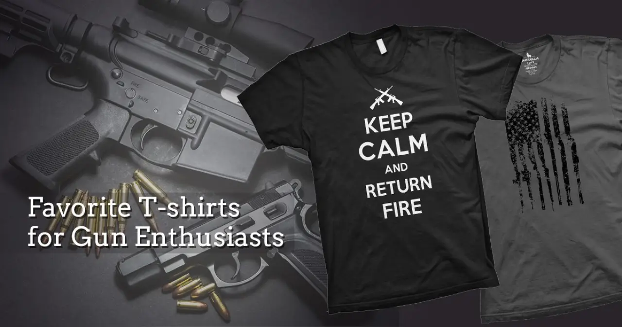 Our Favorite Graphic T-shirts for Gun Enthusiasts