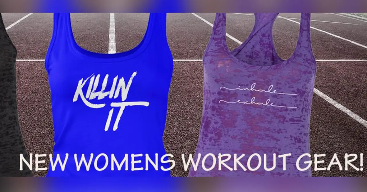 7 Awesome New Women’s Workout Tees & Tank Tops
