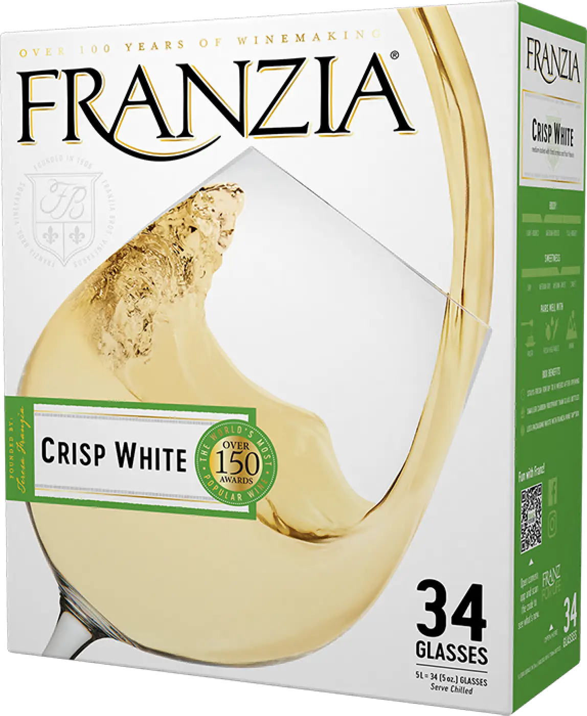 Franzia Crisp White 5L Box