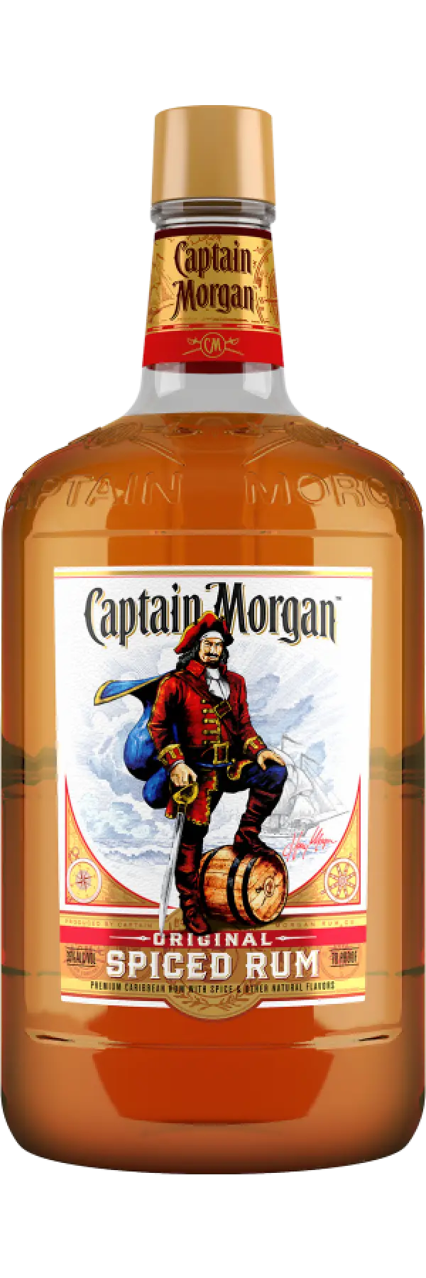 Captain Morgan Original Spiced Rum 1.75L