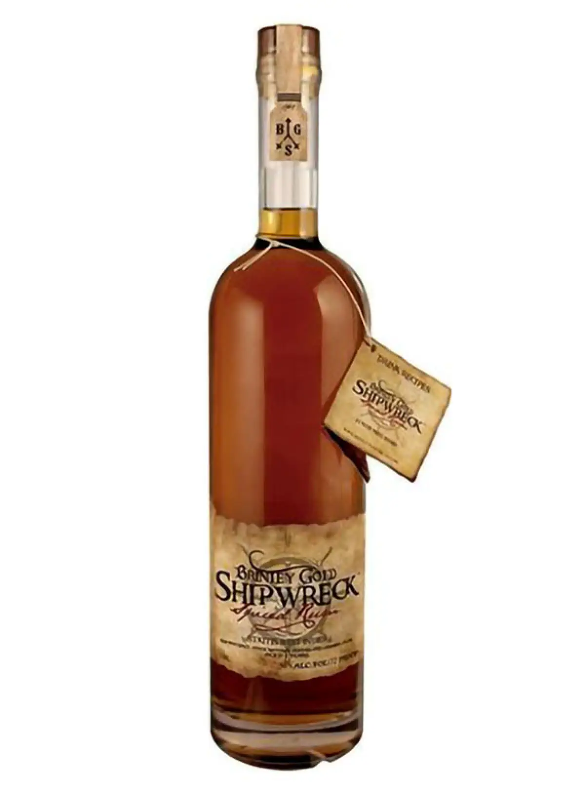 Brinleys Spiced Rum Gold Shipwreck