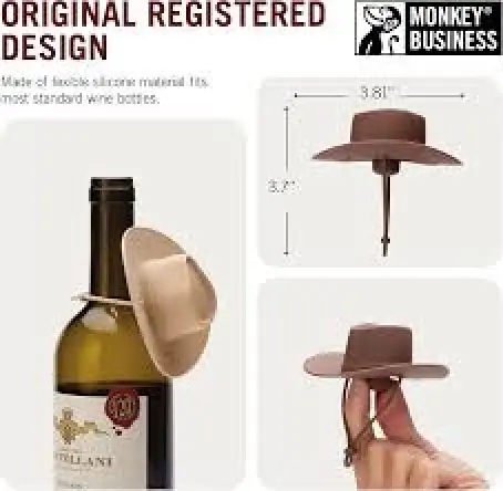 Howdy Bottle Stoppers 2Pk