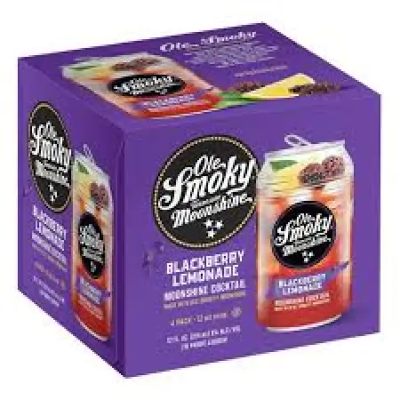 Ole Smoky Blackberry Lemonade Moonshine Cocktail 4Pk