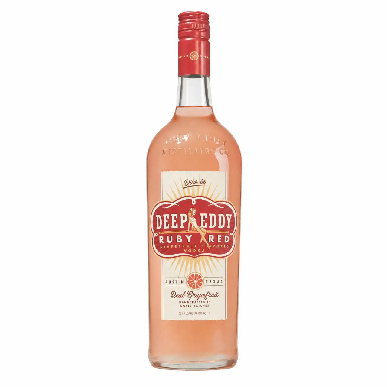 Deep Eddy Ruby Red Grapefruit Vodka 1L