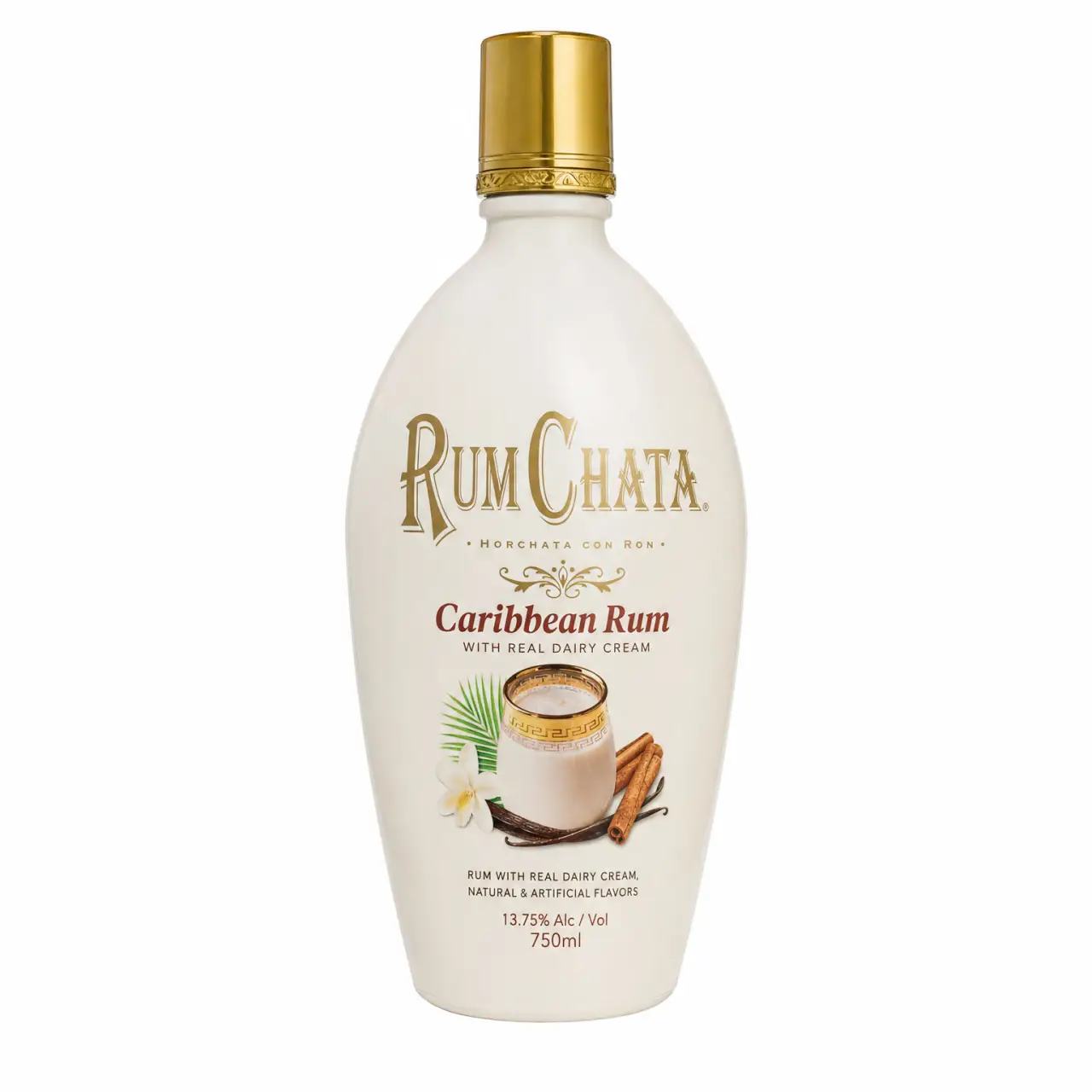 Rumchata Horchata Con Ron Caribbean Rum With Real Dairy Cream 750ml