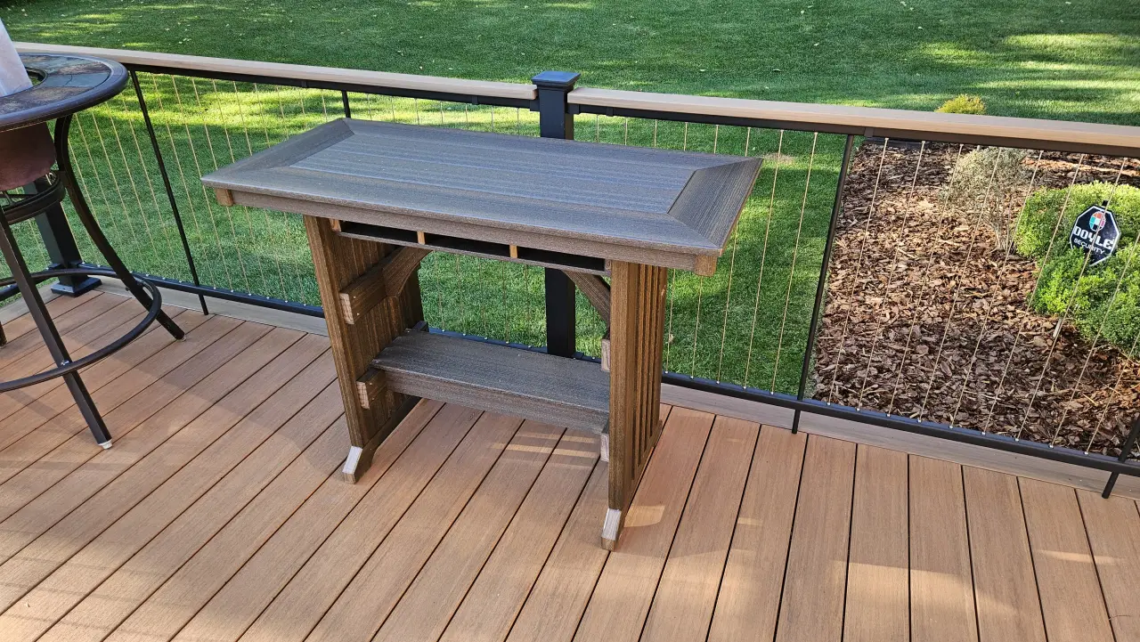ADK Guys poly outdoor furniture customer photo