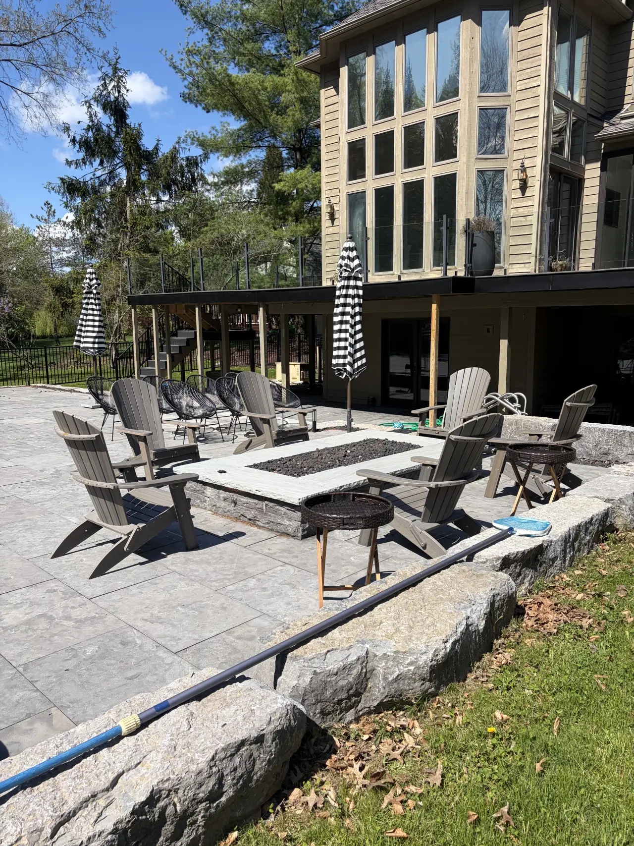 ADK Guys poly outdoor furniture customer photo