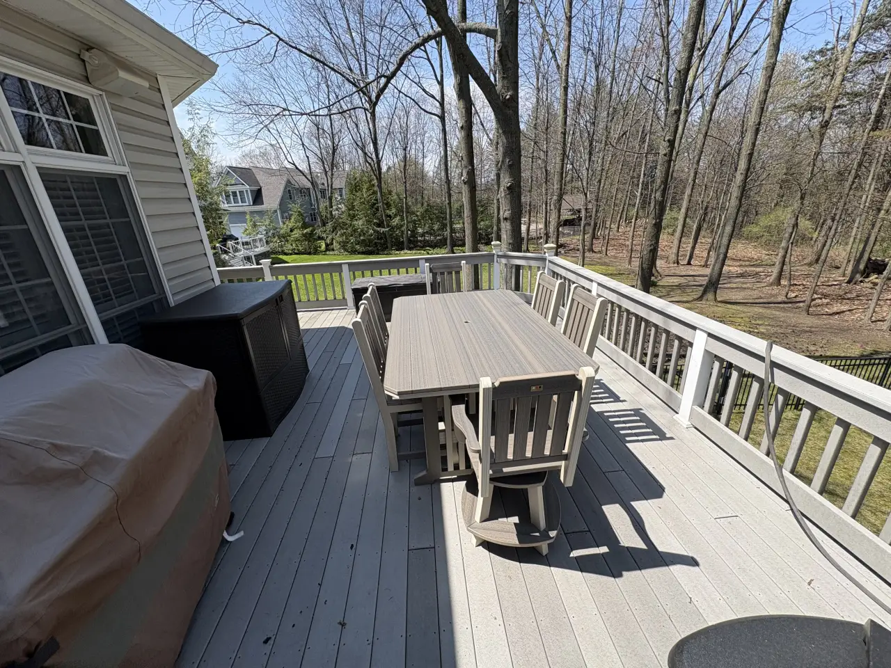 ADK Guys poly outdoor furniture customer photo