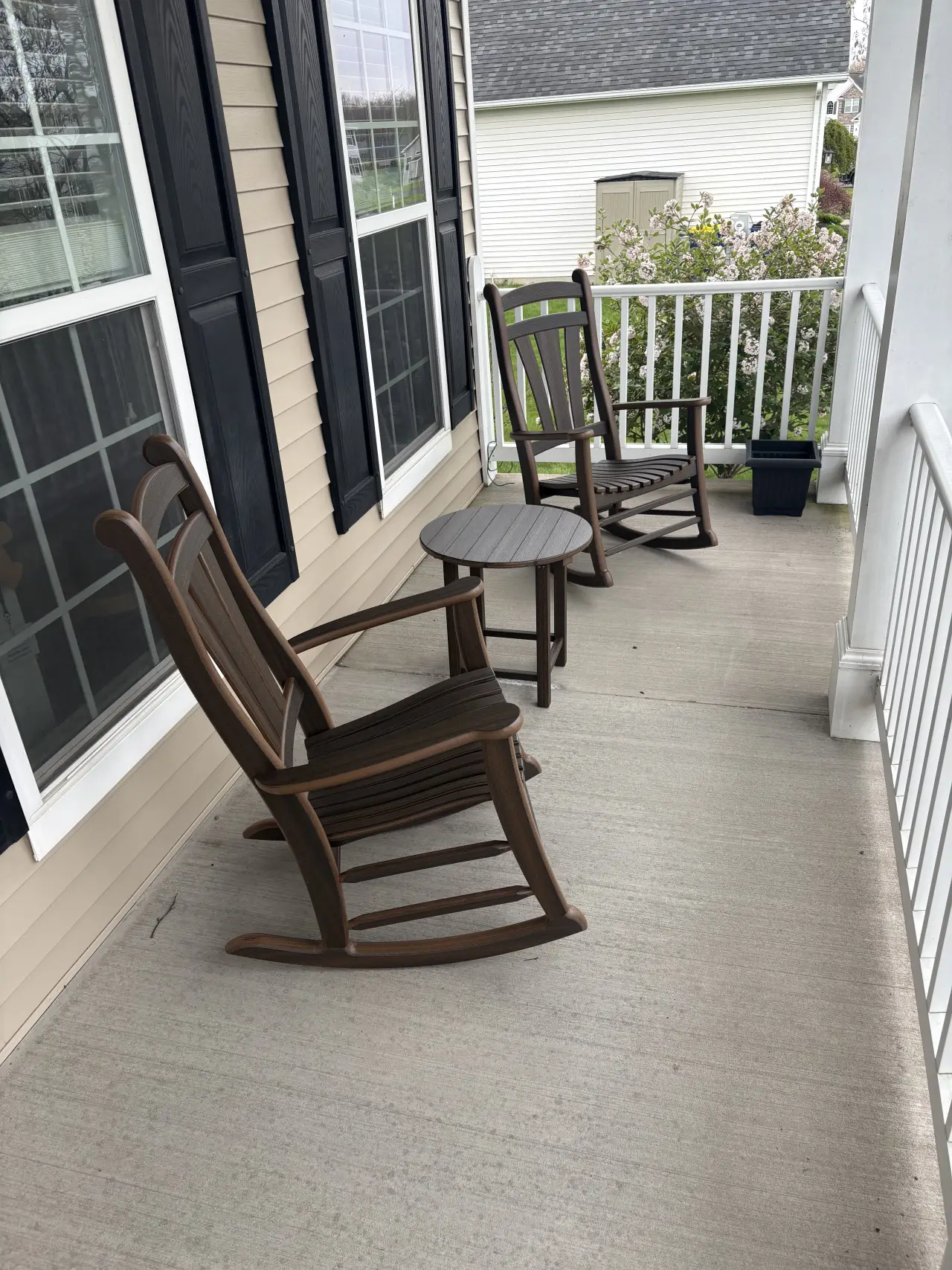 ADK Guys poly outdoor furniture customer photo