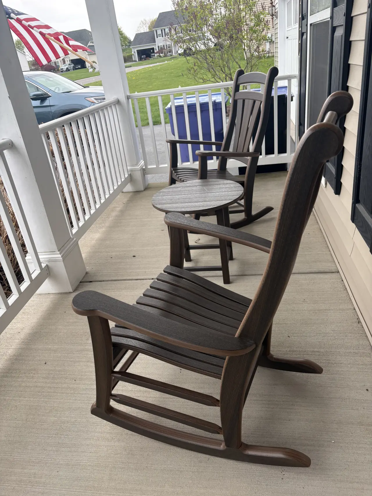 ADK Guys poly outdoor furniture customer photo