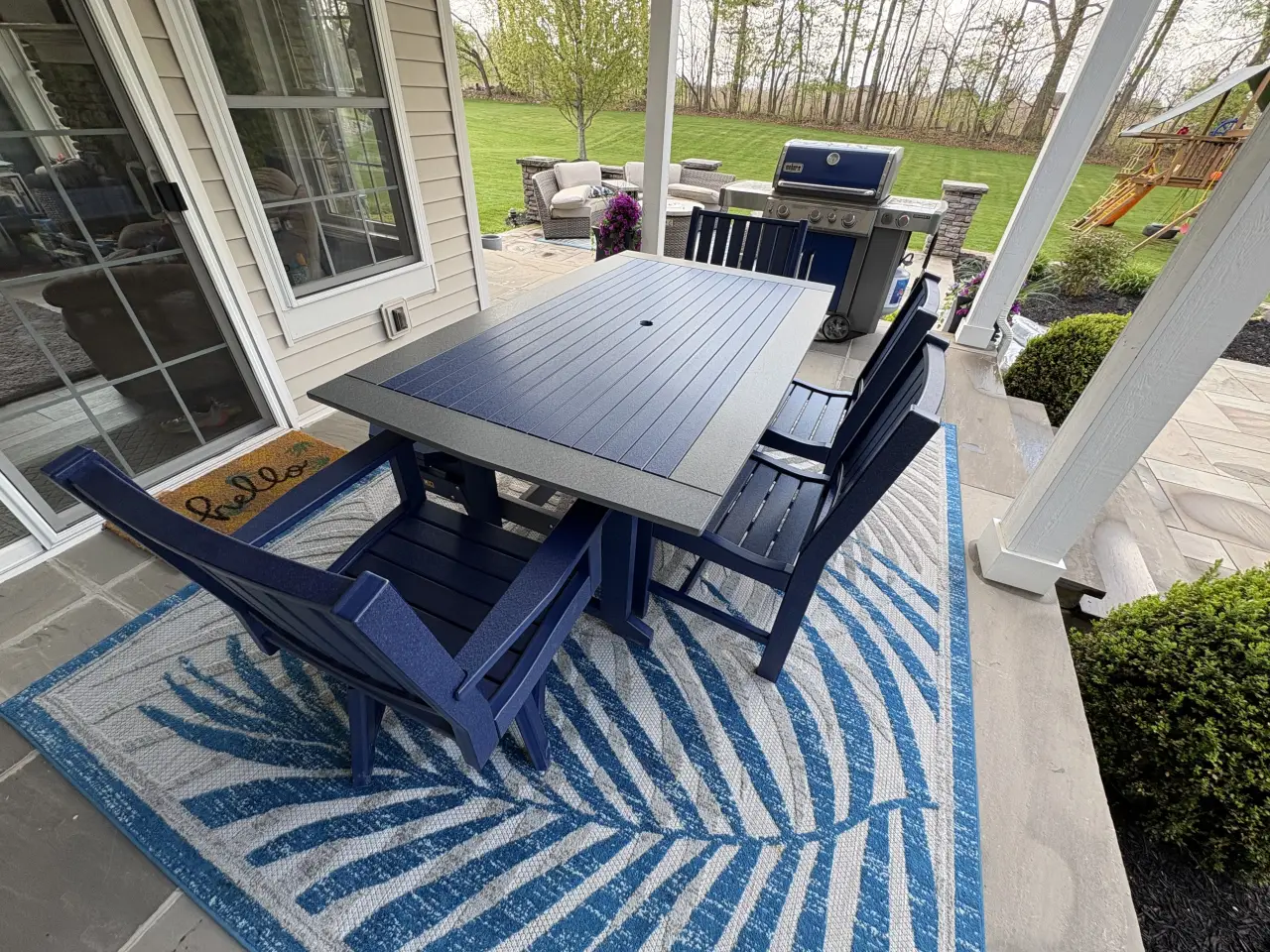 ADK Guys poly outdoor furniture customer photo