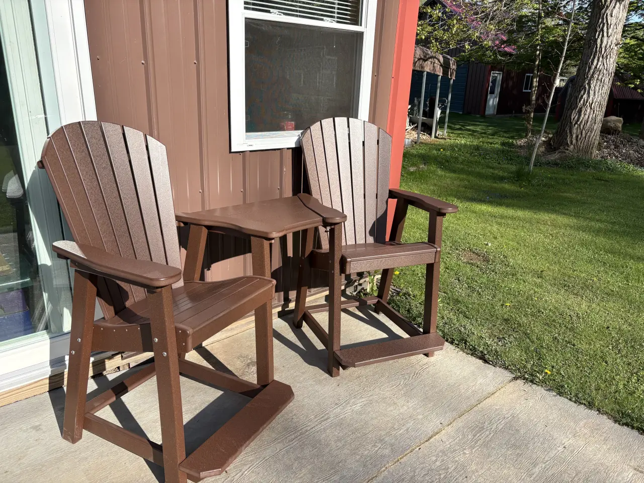 ADK Guys poly outdoor furniture customer photo