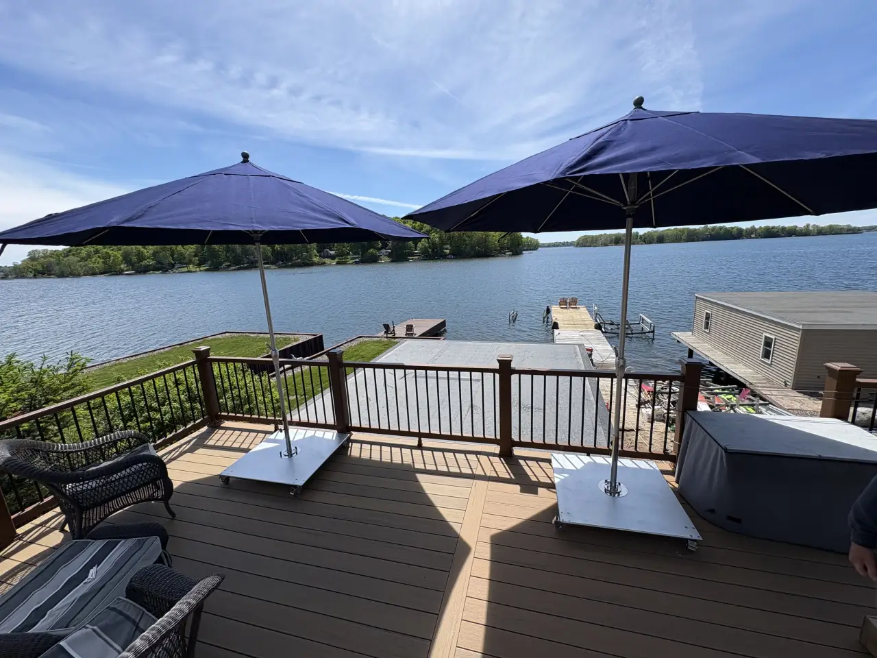ADK Guys poly outdoor furniture customer photo