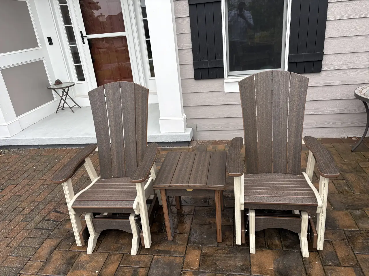 ADK Guys poly outdoor furniture customer photo