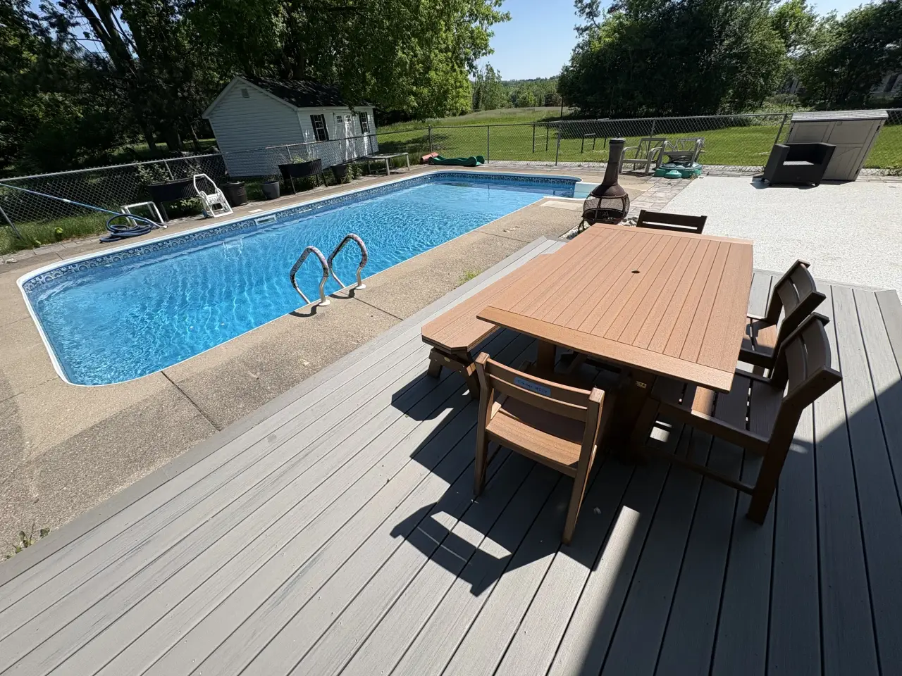 ADK Guys poly outdoor furniture customer photo
