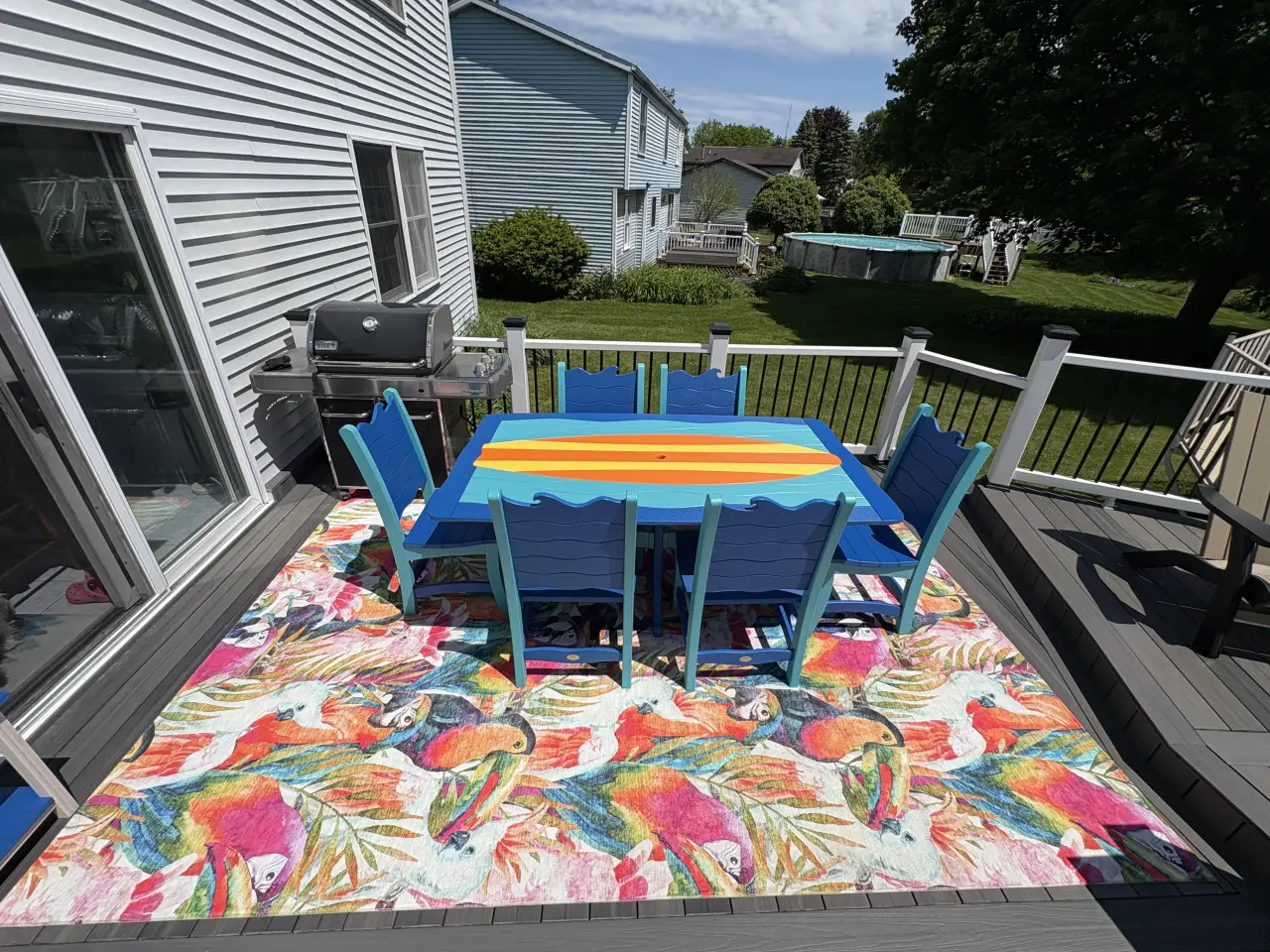 ADK Guys poly outdoor furniture customer photo