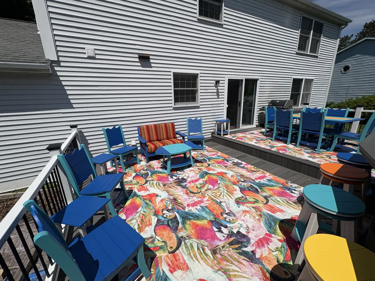 ADK Guys poly outdoor furniture customer photo
