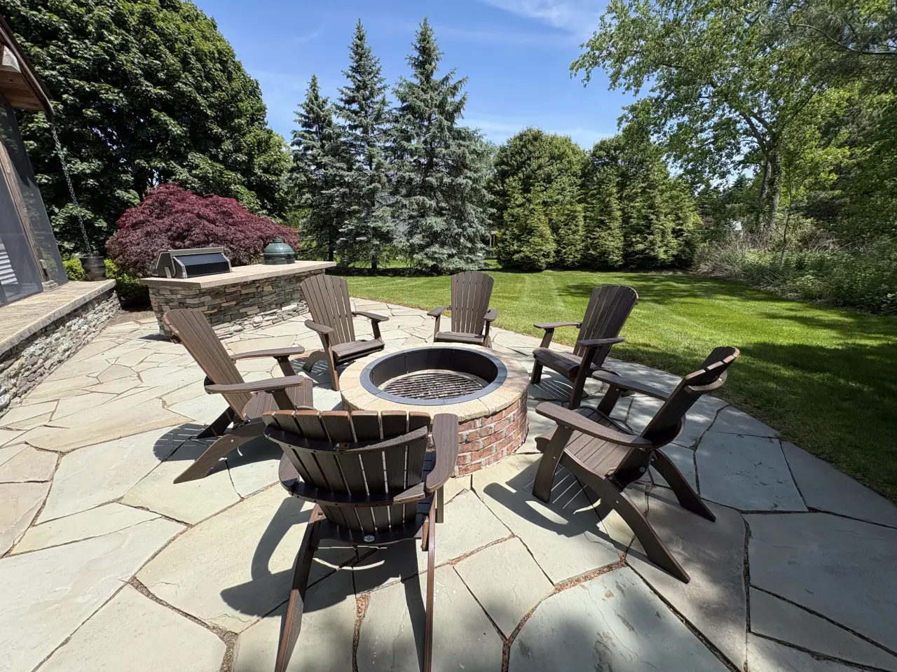 ADK Guys poly outdoor furniture customer photo