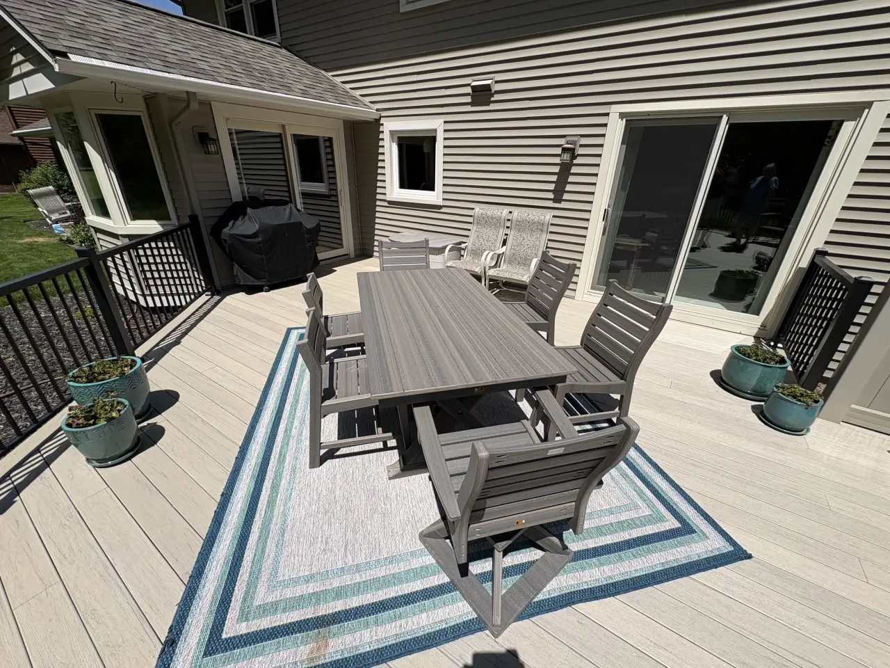 ADK Guys poly outdoor furniture customer photo