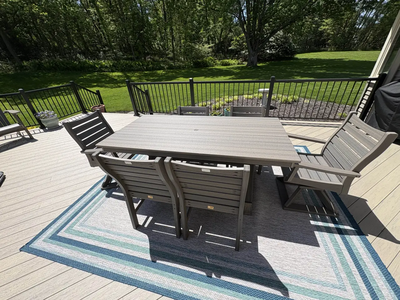 ADK Guys poly outdoor furniture customer photo