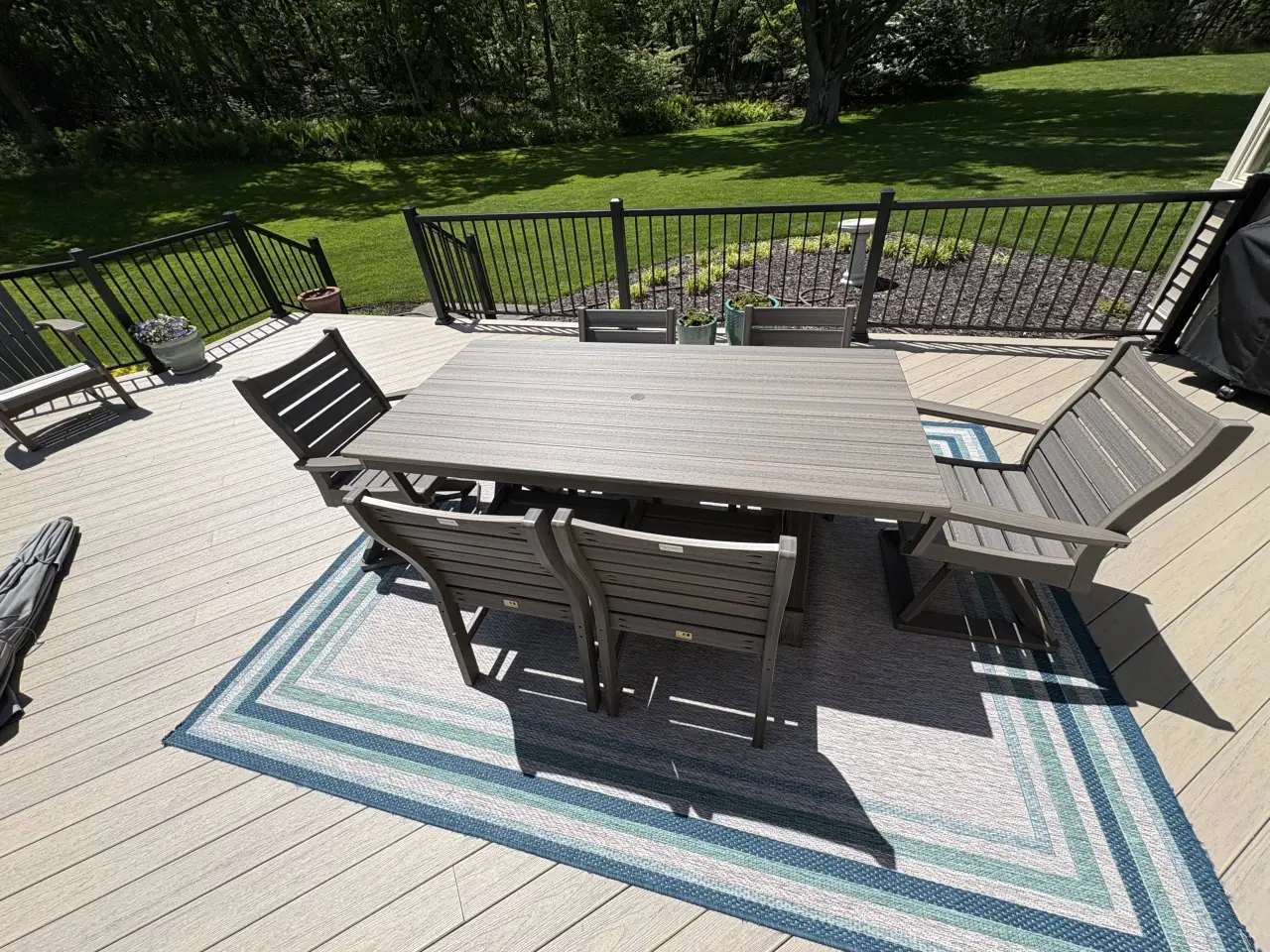 ADK Guys poly outdoor furniture customer photo