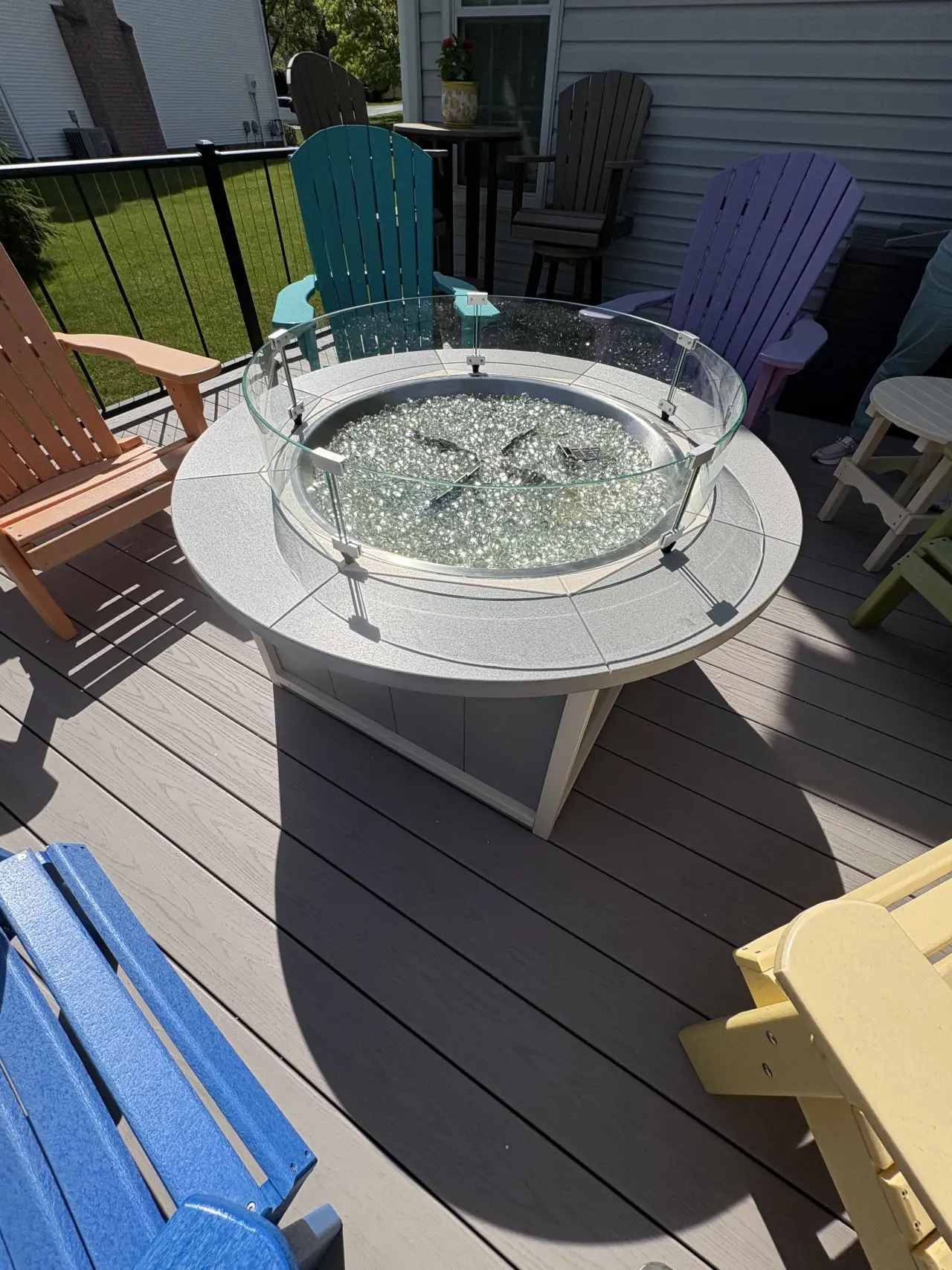 ADK Guys poly outdoor furniture customer photo