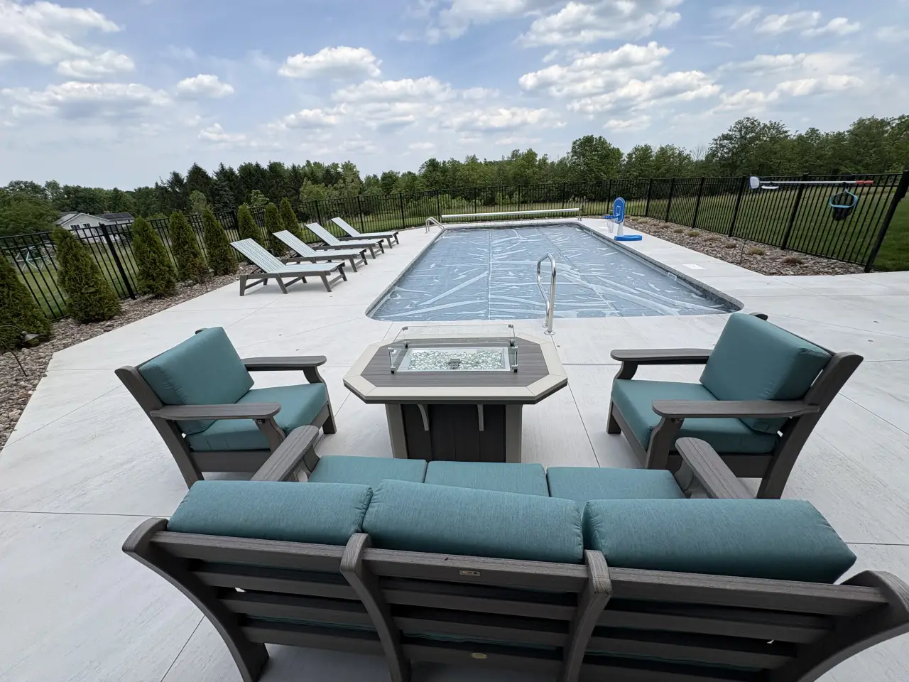 ADK Guys poly outdoor furniture customer photo