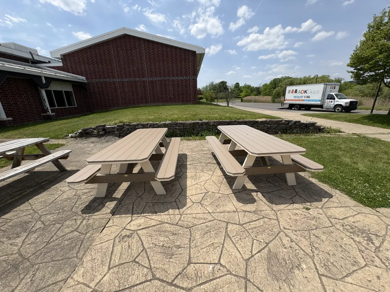 ADK Guys poly outdoor furniture customer photo