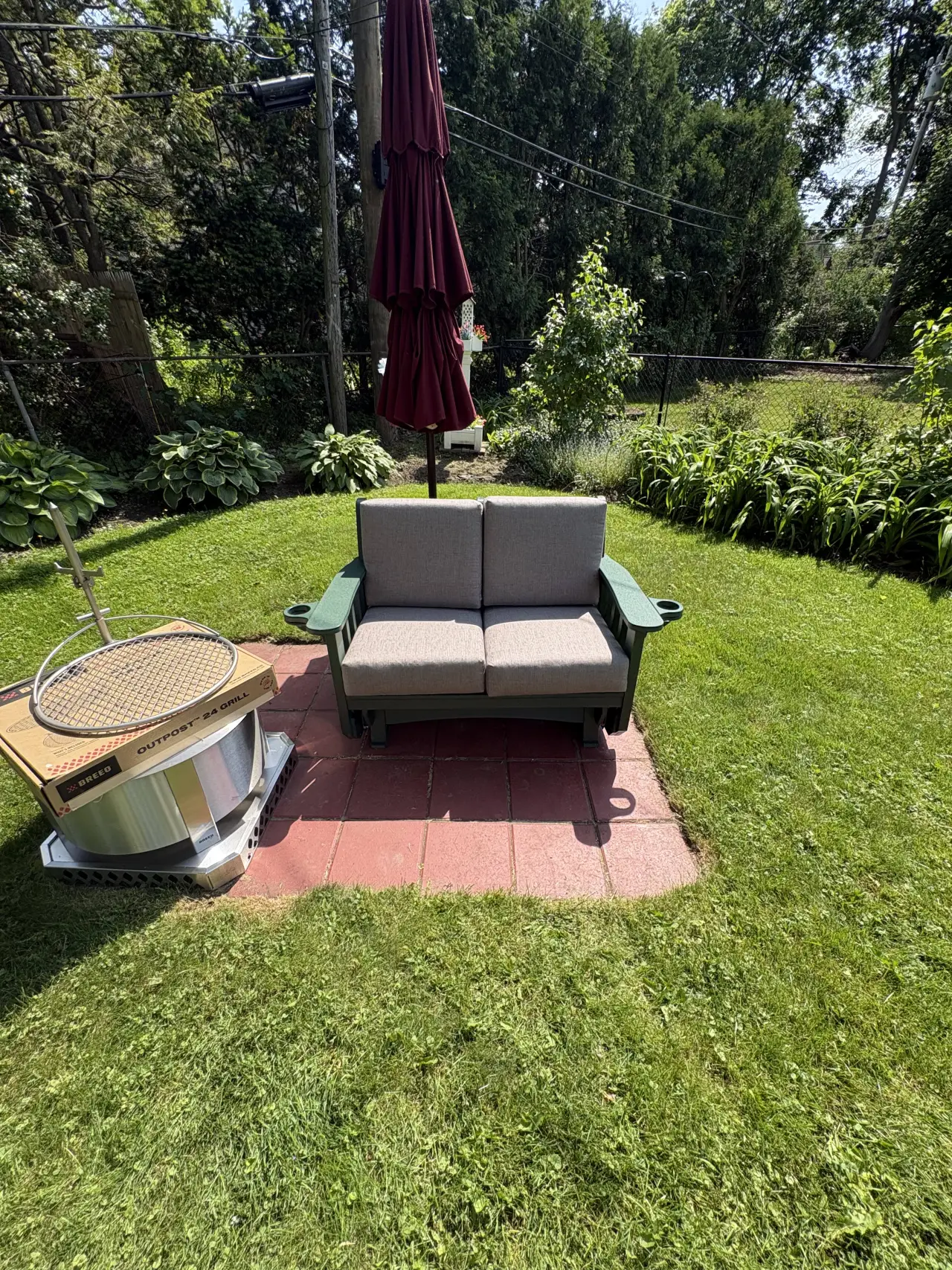 ADK Guys poly outdoor furniture customer photo