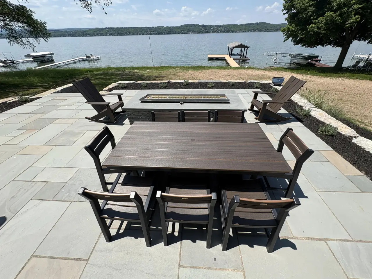 ADK Guys poly outdoor furniture customer photo