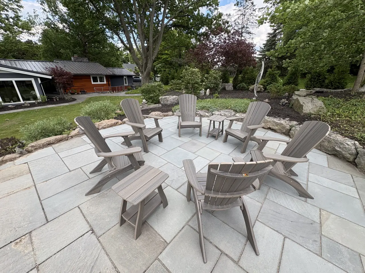 ADK Guys poly outdoor furniture customer photo